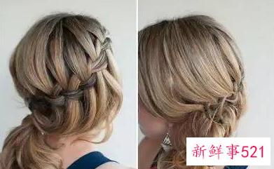 大饼脸怎么扎头发显脸小