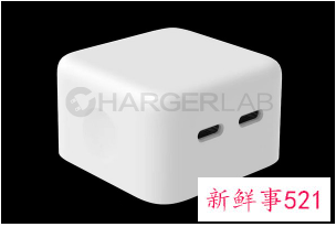 苹果被曝35W双C口充电器实物