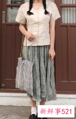文艺风的服装