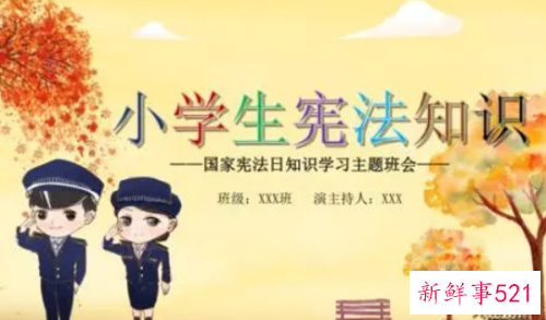 小学生学宪法怎么做