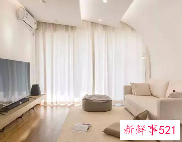 无茶几的客厅图片大全