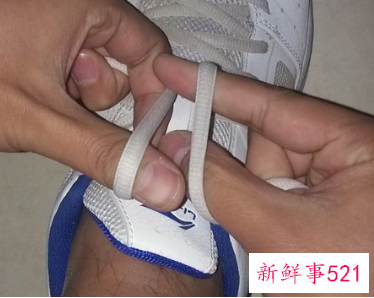 系鞋带方法初学