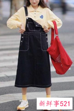 背带裙子怎么穿