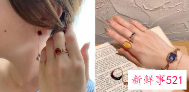 一个手怎么戴2个戒指