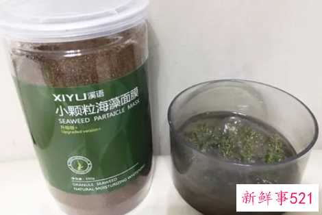 海藻面膜的用法