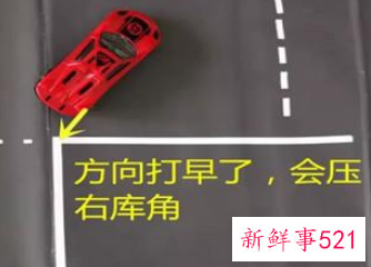 倒车入库看门把手