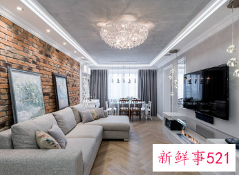 无茶几的客厅图片大全