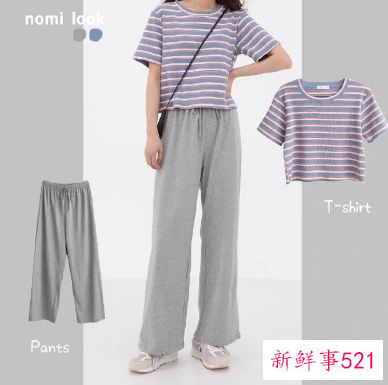 女生夏天简约穿搭