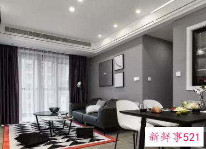 长方形地砖客厅铺贴法