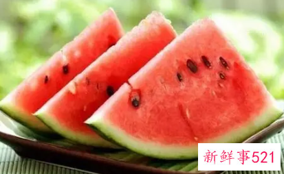 夏吃西瓜有讲究