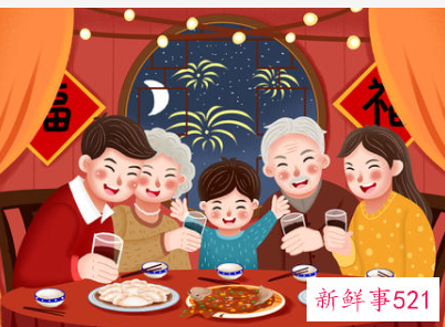 中国各地的除夕夜吃什么