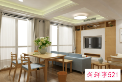 简单大气的电视背景墙