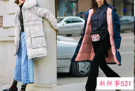 冬天阔腿裤怎么搭配羽绒服