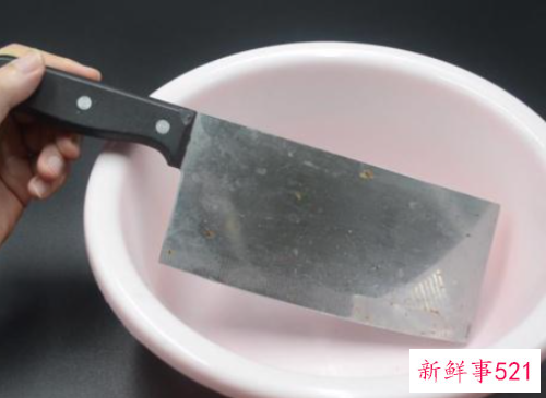 菜刀生锈怎么处理
