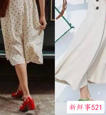 配裙子的百搭凉鞋