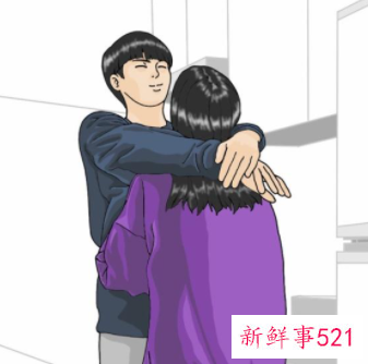 一个女人吊着你的表现