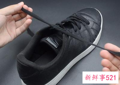 系鞋带方法初学