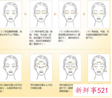 眼部护理的方法