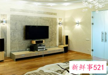 简单大气的电视背景墙