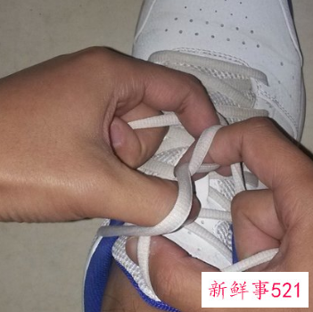 系鞋带方法初学