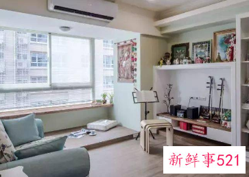 无茶几的客厅图片大全