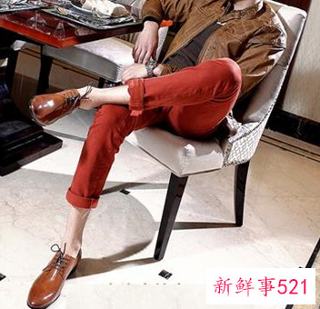 男士皮鞋搭配什么裤子好看图片