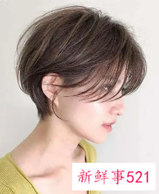 长脸女士短发图片减年龄