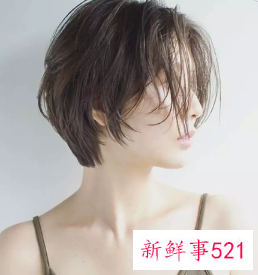 长脸女士短发图片减年龄