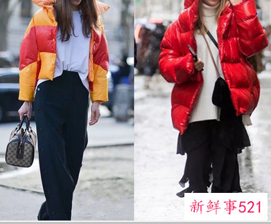 冬天阔腿裤怎么搭配羽绒服