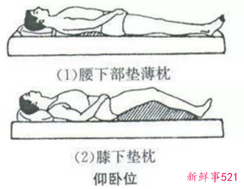 有利于颈椎的正确睡觉姿势