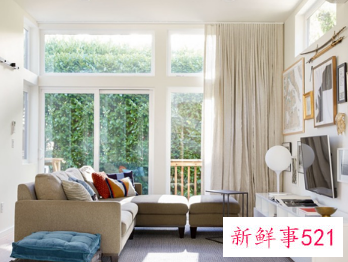 无茶几的客厅图片大全