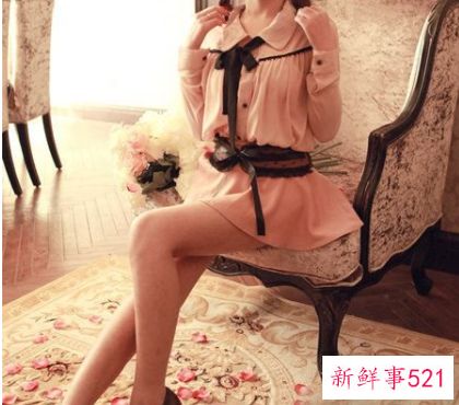 小女人性感搭配蕾丝雪纺不能少