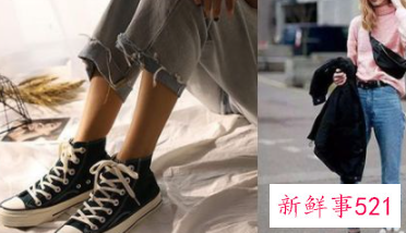 高帮鞋配什么裤子女生