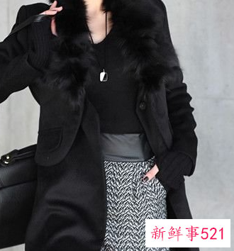 御姐最爱显瘦大衣美呆