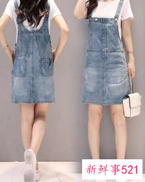 蓝色牛仔裙配什么鞋子