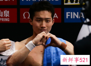 王宗源世锦赛一米板夺冠成功卫冕