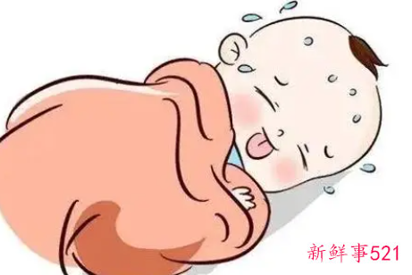 婴儿吃奶容易出汗是什么原因