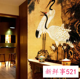 两只仙鹤能不能摆放客厅