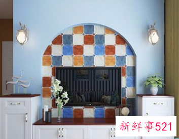 电视柜子背景墙效果图