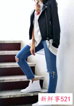 高帮鞋配什么裤子女生