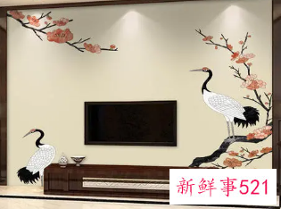 两只仙鹤能不能摆放客厅