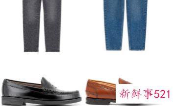 皮鞋配牛仔裤