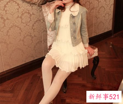 小女人性感搭配蕾丝雪纺不能少