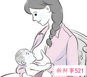 给小孩喂母乳