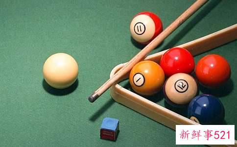 列举台球的一些技巧