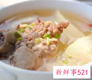 筒骨冬瓜汤有什么功效