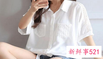 白衬衫配什么毛衣