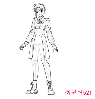 10一15岁画画教程女生