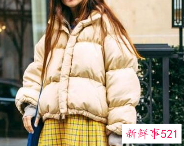 羽绒服怎么穿好看显身材