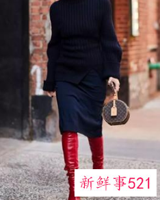 长裙靴子怎么搭配